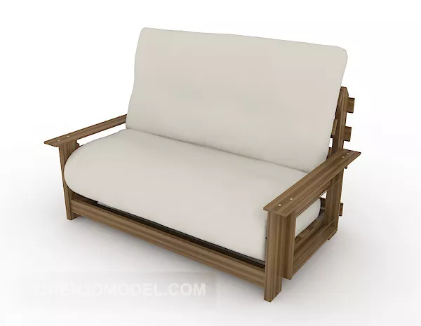 Waiting Area Row Seat 3d model