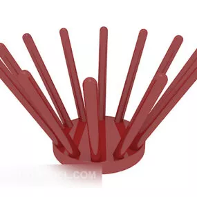 Home Minimalist Acessories 3d model