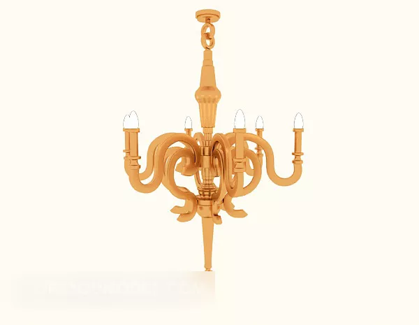 Ceiling Lamp Antique Wire Hanger 3d model