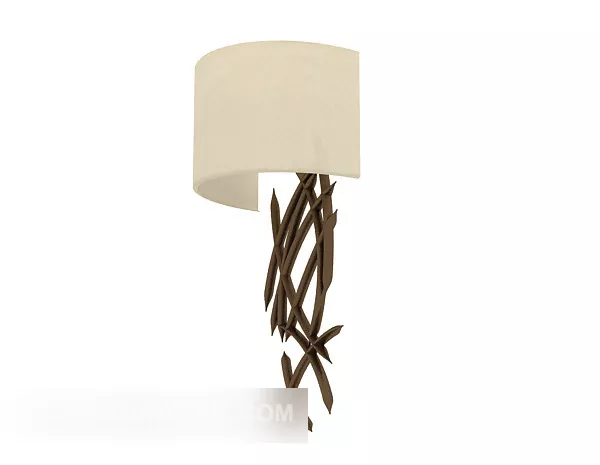 Home Wall Lamp Leg Decorative 3d model Home Wall Lamp Leg Decorative 3d model
