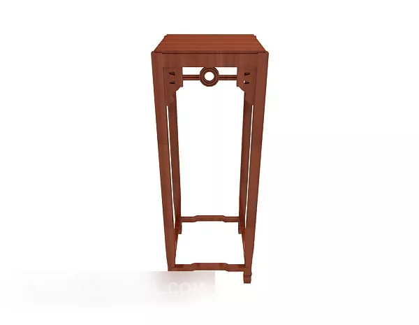 Single Shelf Rack 3d model
