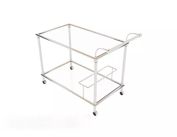 Home Push Cabinet Metal 3d model Home Push Cabinet Metal 3d model