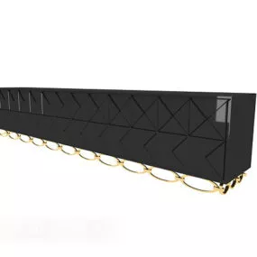 European Home Tv Cabinet V1 3d model