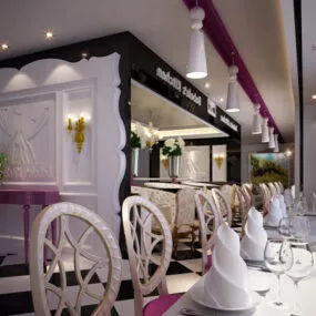 Barbera Restaurant 3d model