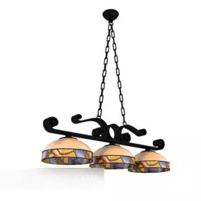 Craft Home Chandelier V1 3d model
