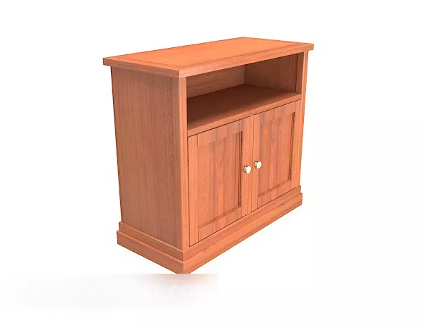Locker With Shelf Combine 3d model