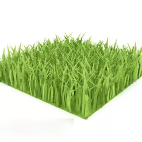 Green Plant Piece 3d model