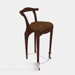 American Vintage Exquisite High Chair 3d model