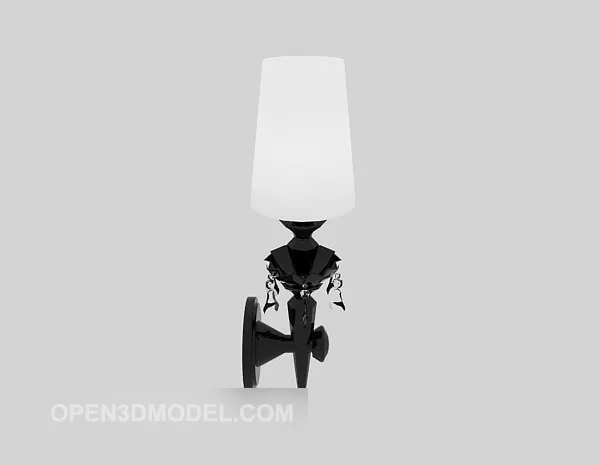 Home Decor Simple Wall Lamp 3d model Home Decor Simple Wall Lamp 3d model