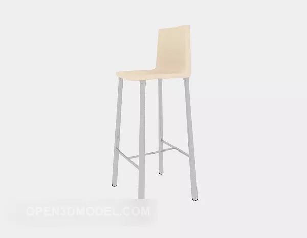 Modern Minimalist Home Bar Chair 3d model Modern Minimalist Home Bar Chair 3d model