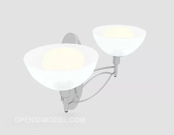 Minimalist Wall Lamp Scone 3d model Minimalist Wall Lamp Scone 3d model