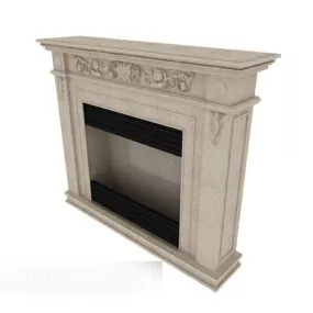 Home Fireplace 3d model