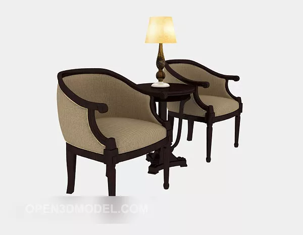 Low Wood Lounge 3d model