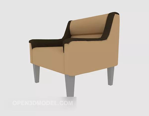 Garden Simple Home Chair 3d model Garden Simple Home Chair 3d model