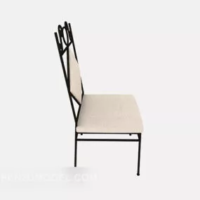 Restaurant Simple Dining Chair 3d model