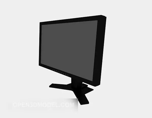 Lcd With Leg 3d model Lcd With Leg 3d model