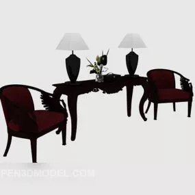 Simple Single Sofa 3d model