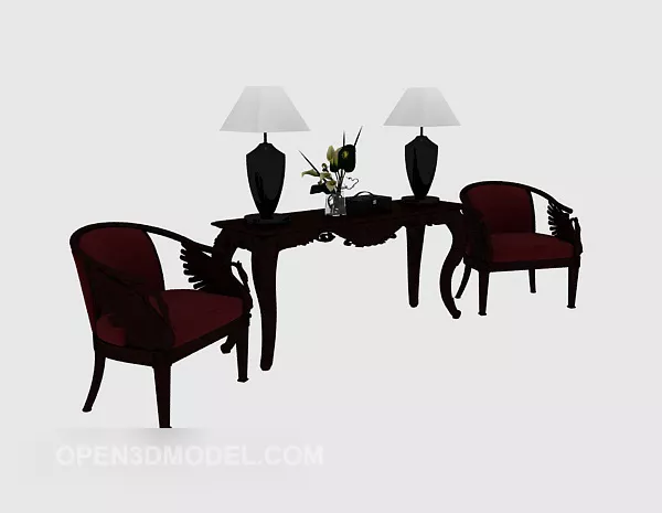Simple Single Sofa 3d model Simple Single Sofa 3d model