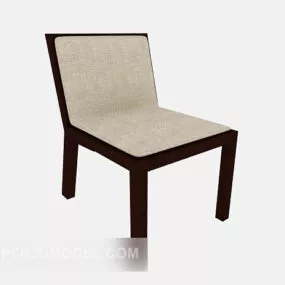 Casual Chair Simple Style 3d model