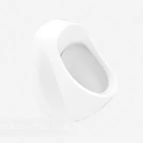 Ceramic Toilet Urinal 3d model