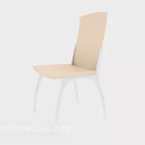 Simple Office Rétaurant Chair 3d model