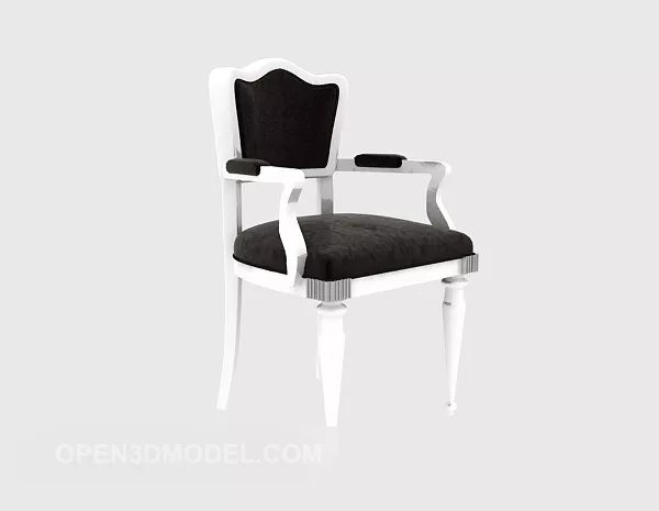 Armchair Ẻuopean 3d model Armchair Ẻuopean 3d model