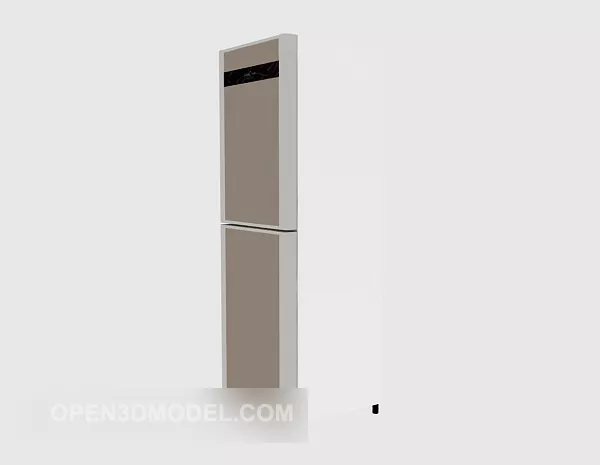 Household Refrigerator Side By Side Sharp 3d model
