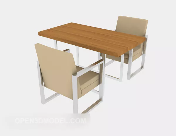 Simple Desk Chairs 3d model Simple Desk Chairs 3d model