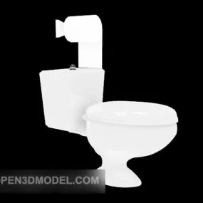 Home Flush Toilet 3d model