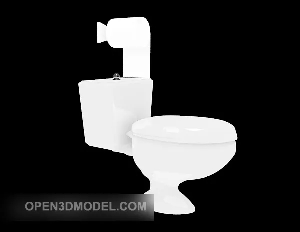 Washroom For Men 3d model