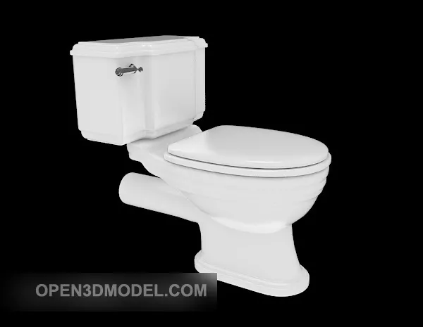Modern Toilet Lavatory 3d model
