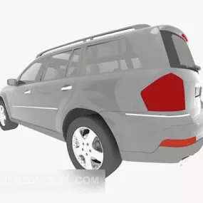 Small Van Grey Color 3d model