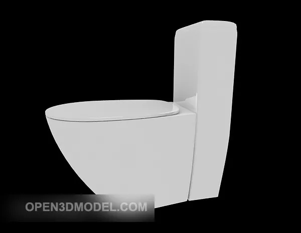 Smart Toilet Automatic Cap 3d model