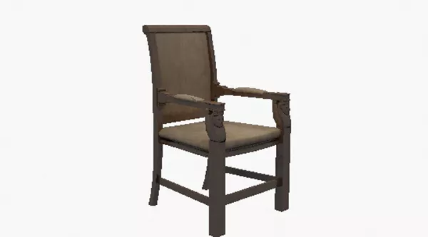 European-style Solid Wood Home Chair 3d model European-style Solid Wood Home Chair 3d model