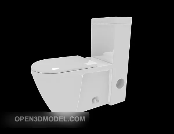 Lavatory Pan Modern 3d model