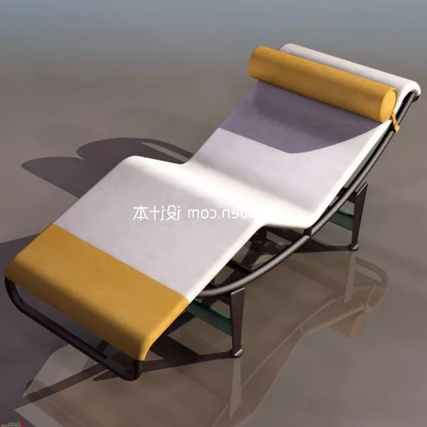 Balcony Lounge Chair Furniture 3d model Balcony Lounge Chair Furniture 3d model