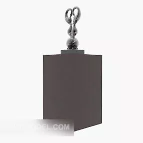 Decoration Figurine Rack 3d model