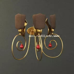 European Wall Light Classical 3d model