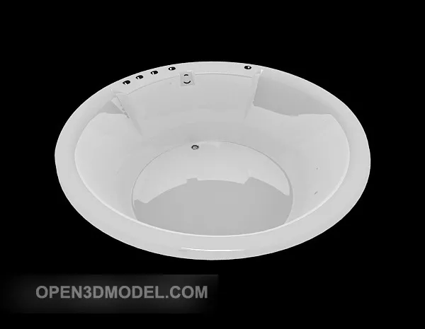 Acrylic Bathtub 3d model Acrylic Bathtub 3d model