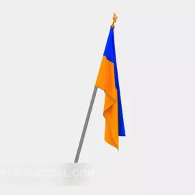 Flag 3d model