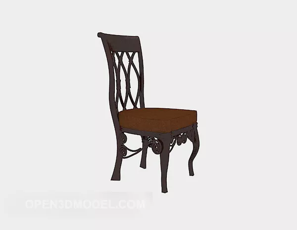 European Style Dining Table Chair 3d model European Style Dining Table Chair 3d model