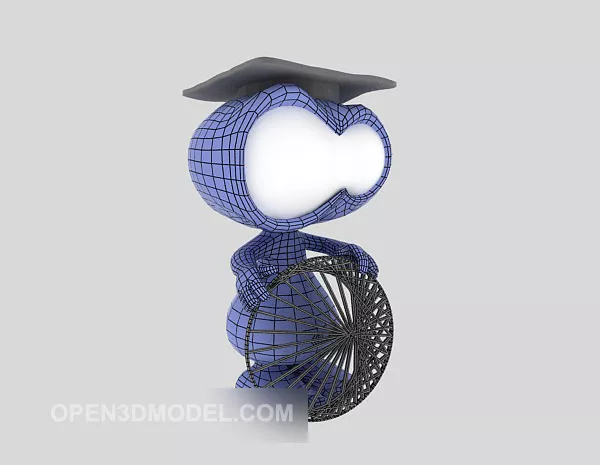 Decorative Lamp Character 3d model Decorative Lamp Character 3d model
