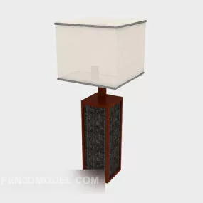Chinese Style Modern Table Lamp 3d model