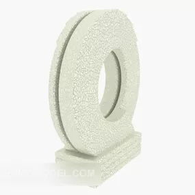 Stone Furnishings Decoration 3d model