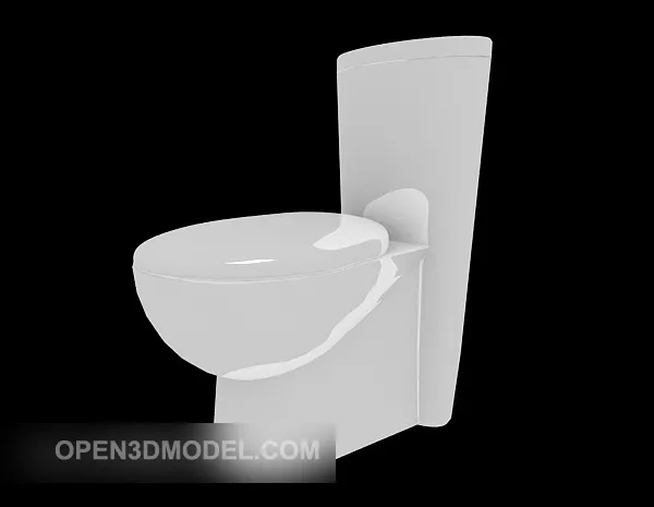 Sanitary Wash Basin Rectangular 3d model