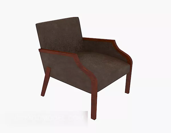 Modern Solid Wood Chair V1 3d model Modern Solid Wood Chair V1 3d model