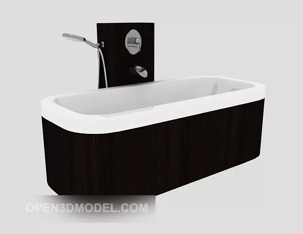 Old Bathtub 3d model