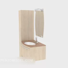 Kitchen Washbasin With Cabinet 3d model