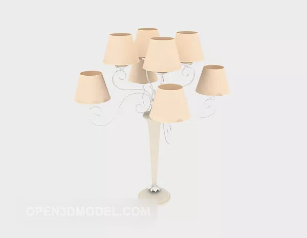Modern Table Lamp V1 3d model Modern Table Lamp V1 3d model