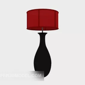 European Hotel Style Table Lamp 3d model